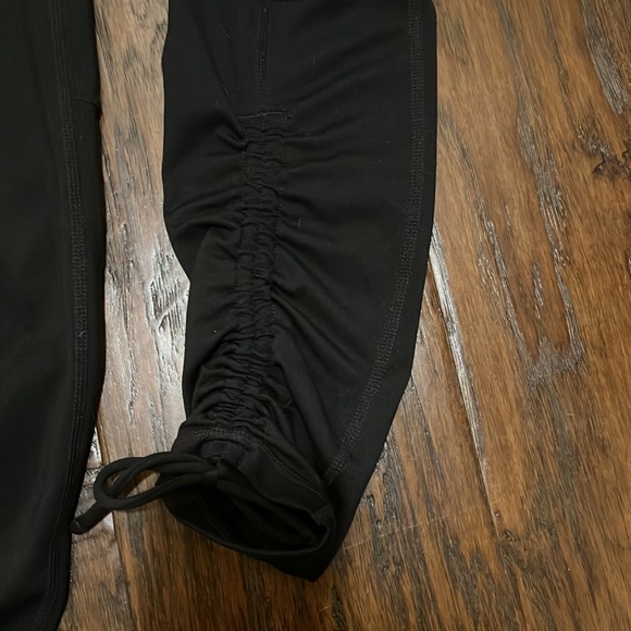 Maternity athletic leggings, black - Picture 2 of 2